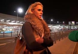 Big Titty Milf Airport Pick up and Fuck hard in Mea Melone van